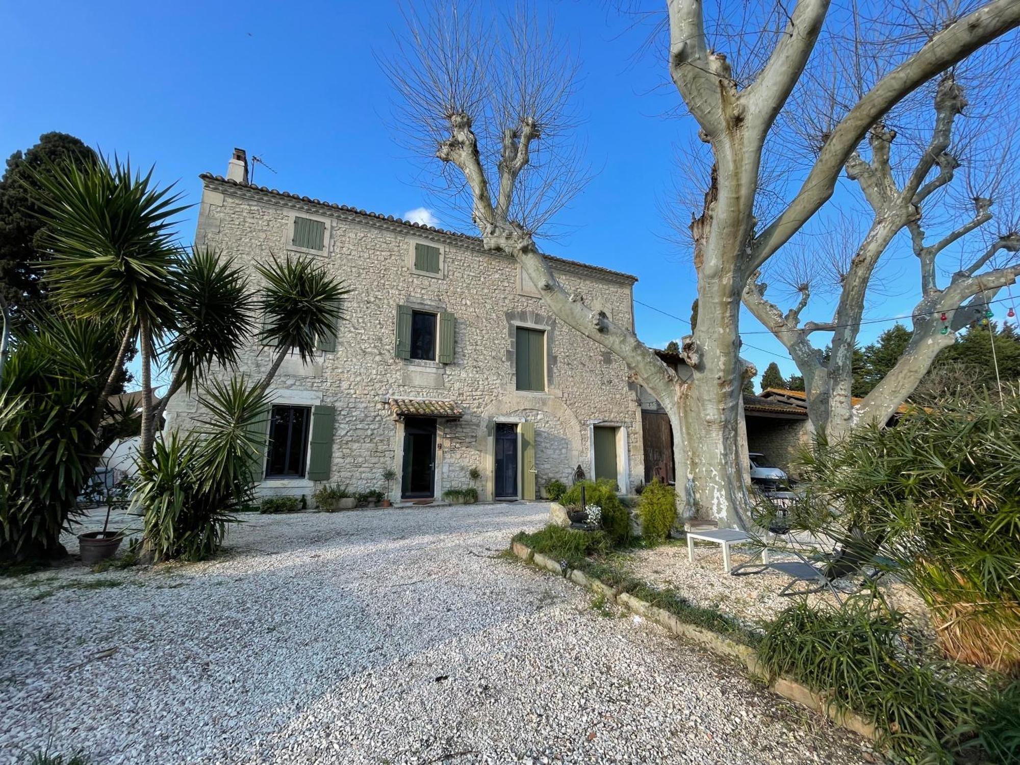 Gite Mas Provencal Tarascon Extérieur photo